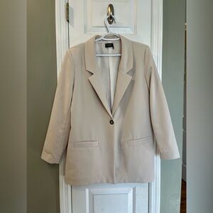 Barone Firenze Italian Made Lightweight Blazer M Sophisticated Tailored Style b2